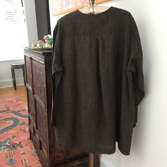 Eskandar pantsuit 100% linen - Picture 7 of 11